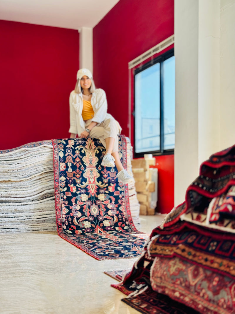 9' 10" x 2' 8" Excellent Hand-Knotted Antique Collectible Tribal Runner Rug - Yasi & Fara 