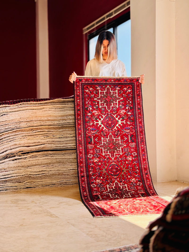 6' 2" x 2' 4" Excellent Hand-Knotted Narrow Runner Rug - Yasi & Fara 