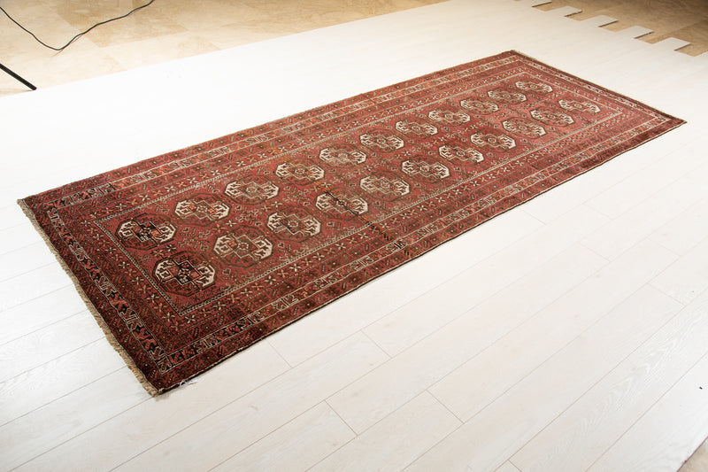 9' 10" x 3' 11" Excellent Hand-Knotted Collectible Antique Runner Rug - Yasi & Fara 