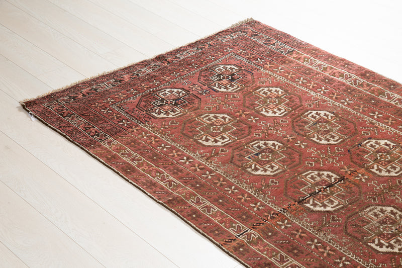 9' 10" x 3' 11" Excellent Hand-Knotted Collectible Antique Runner Rug - Yasi & Fara 