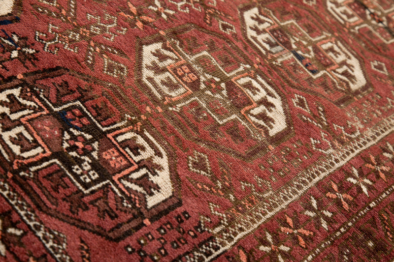 9' 10" x 3' 11" Excellent Hand-Knotted Collectible Antique Runner Rug - Yasi & Fara 