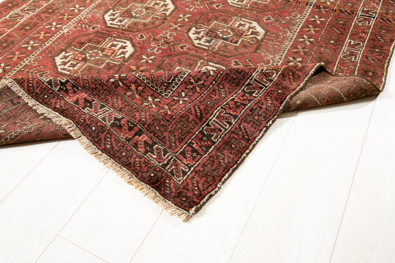 9' 10" x 3' 11" Excellent Hand-Knotted Collectible Antique Runner Rug - Yasi & Fara 