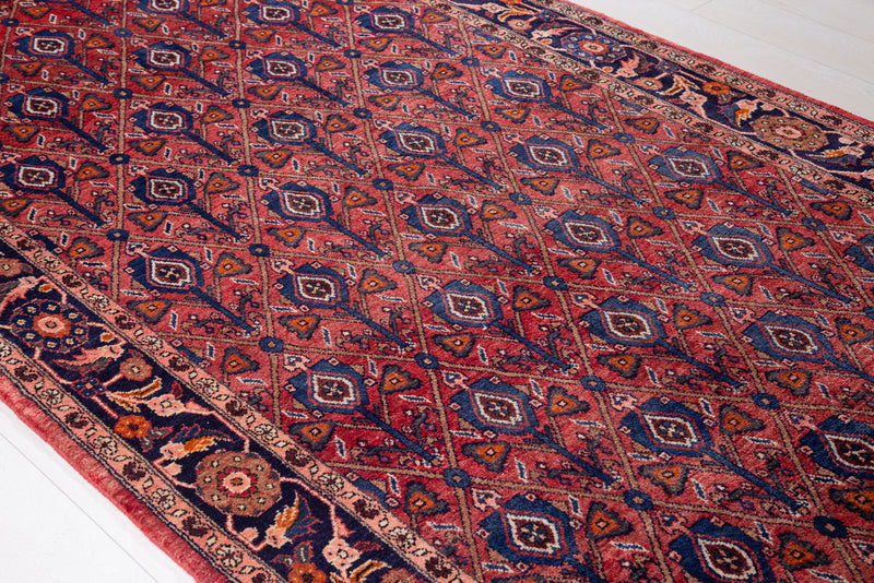 9' 9" x 5' 1" Excellent Hand-Knotted Collectible Soft Vintage Tribal Rug - Yasi & Fara 