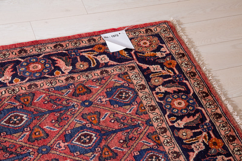 9' 9" x 5' 1" Excellent Hand-Knotted Collectible Soft Vintage Tribal Rug - Yasi & Fara 