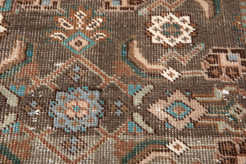 10' x 6' 3" Excellent Hand-Knotted Antique Faded Area Rug - Yasi & Fara 