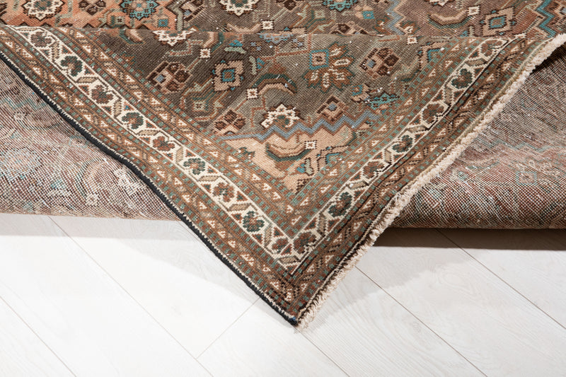 10' x 6' 3" Excellent Hand-Knotted Antique Faded Area Rug - Yasi & Fara 