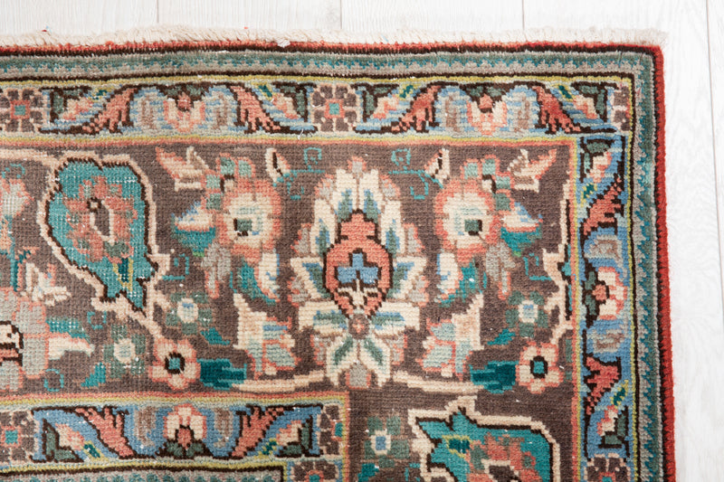 10' 2" x 6' 6" Excellent Hand-Knotted Antique Collectible Area Rug - Yasi & Fara 