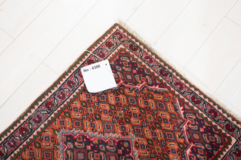 3' x 2' 3" Excellent Hand-Knotted Antique Small Area Rug - Yasi & Fara 