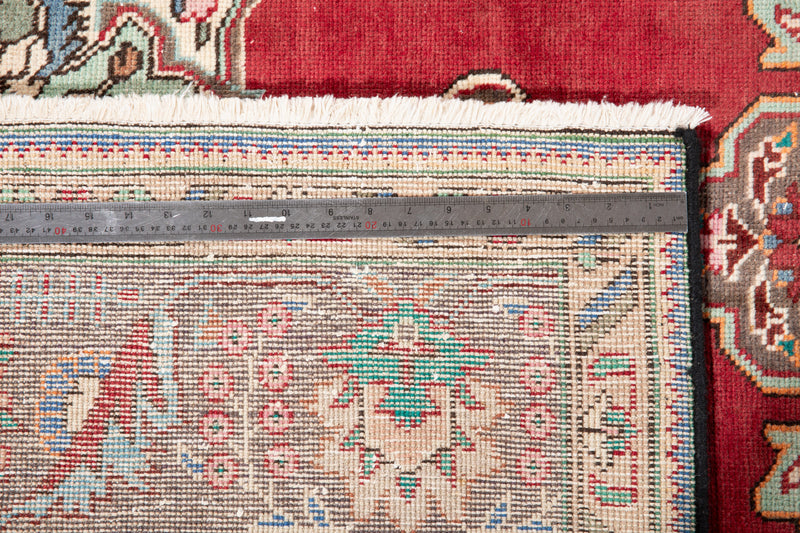 9' 10" x 6' 6" Excellent Hand-Knotted Antique Collectible Area Rug - Yasi & Fara 