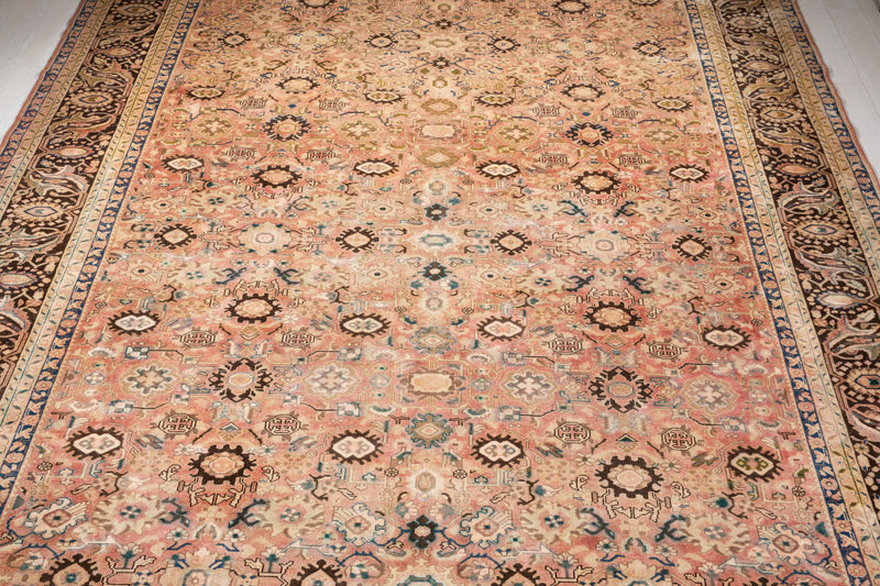 16' 8" x 10' 2" Excellent Hand-Knotted Collectible Antique Large Area Rug - Yasi & Fara 