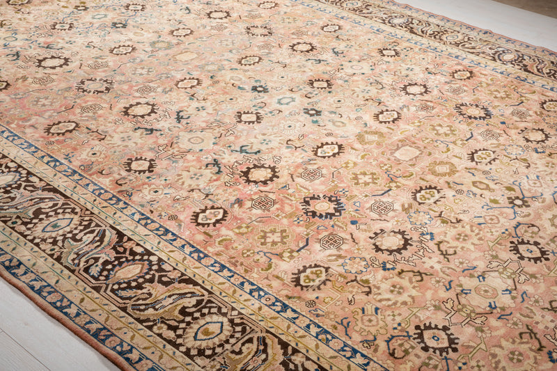 16' 8" x 10' 2" Excellent Hand-Knotted Collectible Antique Large Area Rug - Yasi & Fara 