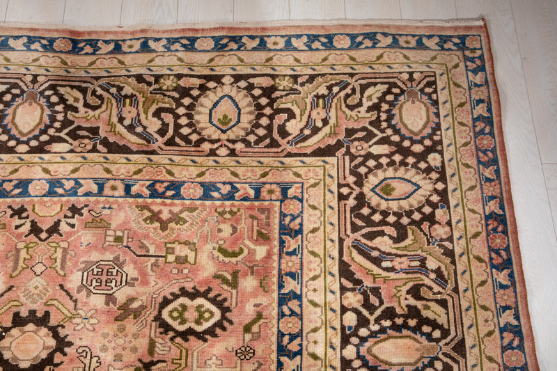 16' 8" x 10' 2" Excellent Hand-Knotted Collectible Antique Large Area Rug - Yasi & Fara 