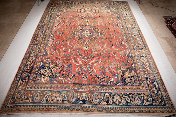 14' 4" x 10' 6" Excellent Hand-Knotted Collectible Antique Tribal Rug - Yasi & Fara 