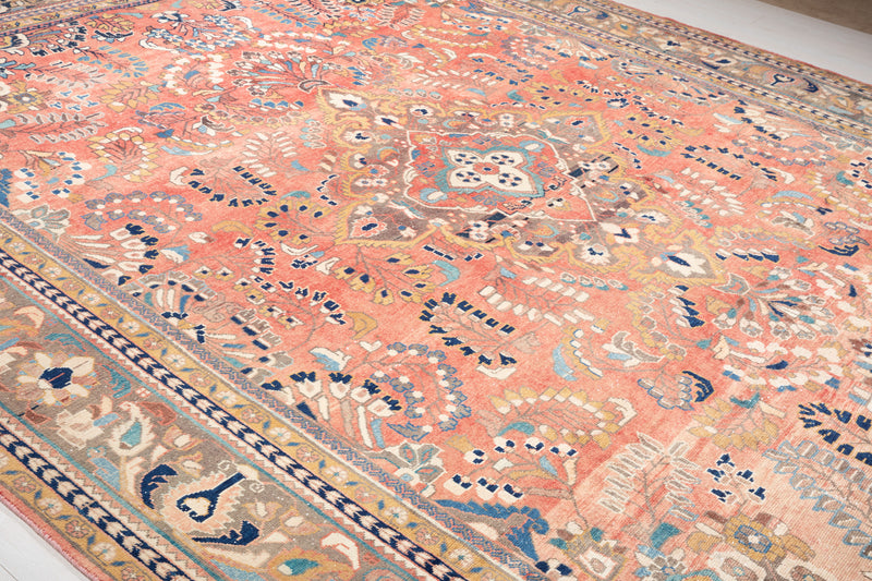 14' 4" x 10' 6" Excellent Hand-Knotted Collectible Antique Tribal Rug - Yasi & Fara 