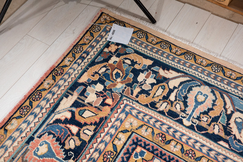 14' 4" x 10' 6" Excellent Hand-Knotted Collectible Antique Tribal Rug - Yasi & Fara 