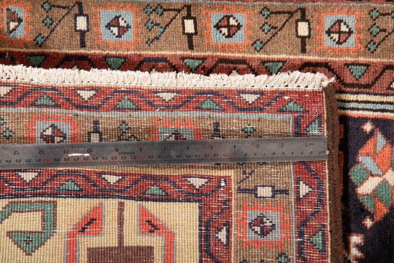 9' 4" x 2' 8" Excellent Hand-Knotted Vintage Tribal Runner Rug - Yasi & Fara 