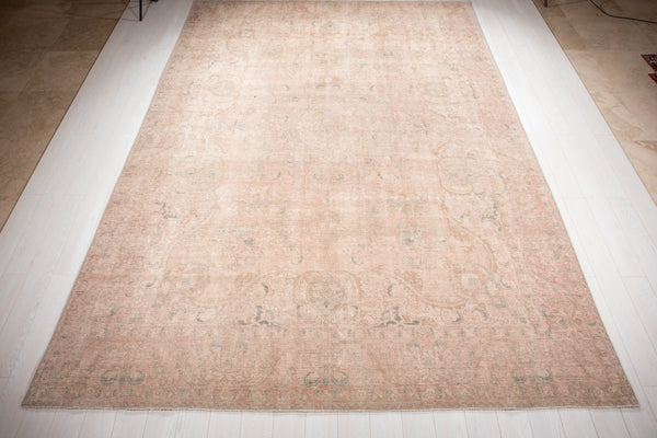 13' x 9' 1" Excellent Hand-Knotted Antique Faded Large Area Rug - Yasi & Fara 