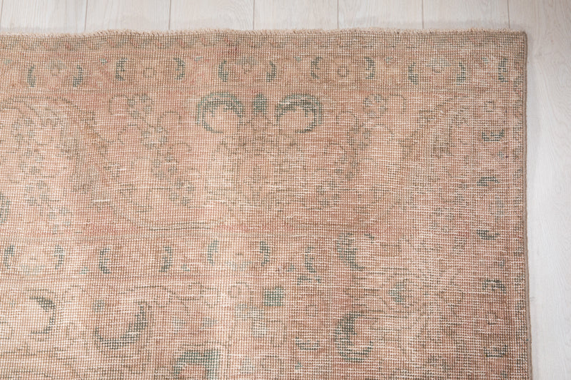 13' x 9' 1" Excellent Hand-Knotted Antique Faded Large Area Rug - Yasi & Fara 