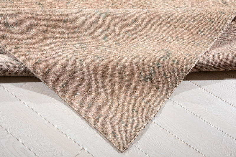 13' x 9' 1" Excellent Hand-Knotted Antique Faded Large Area Rug - Yasi & Fara 