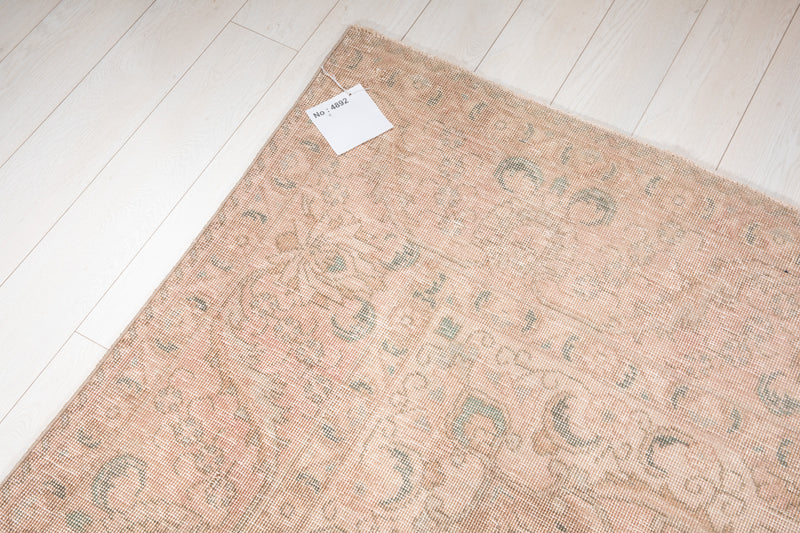 13' x 9' 1" Excellent Hand-Knotted Antique Faded Large Area Rug - Yasi & Fara 