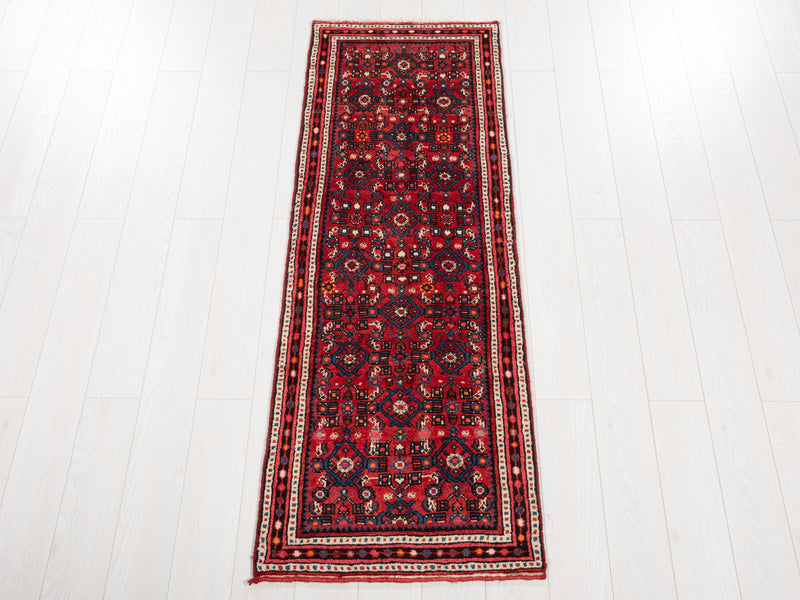 6' 3" x 2' 2" Excellent Hand-Knotted Vintage Small Tribal Runner Rug - Yasi & Fara 