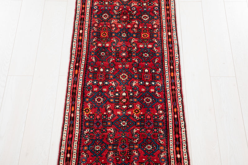 6' 3" x 2' 2" Excellent Hand-Knotted Vintage Small Tribal Runner Rug - Yasi & Fara 