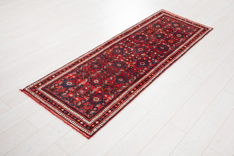 6' 3" x 2' 2" Excellent Hand-Knotted Vintage Small Tribal Runner Rug - Yasi & Fara 