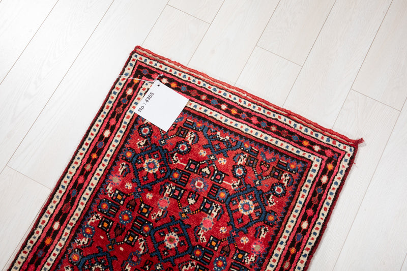 6' 3" x 2' 2" Excellent Hand-Knotted Vintage Small Tribal Runner Rug - Yasi & Fara 