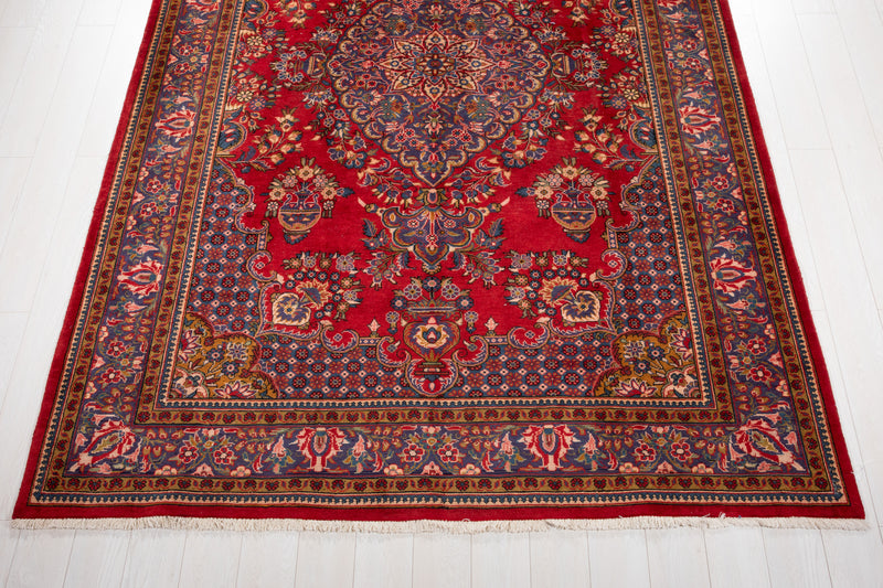 10' 3" x 6' 11" Excellent Hand-Knotted Vintage Area Rug - Yasi & Fara 