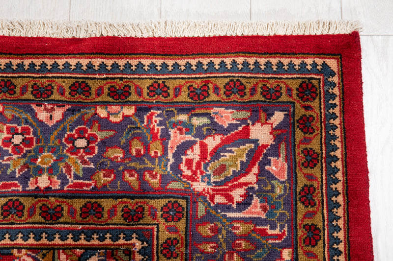 10' 3" x 6' 11" Excellent Hand-Knotted Vintage Area Rug - Yasi & Fara 