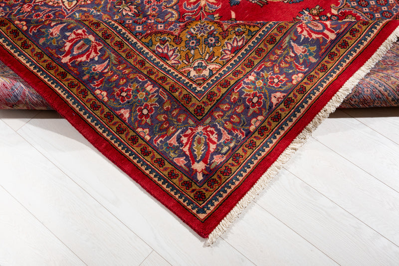 10' 3" x 6' 11" Excellent Hand-Knotted Vintage Area Rug - Yasi & Fara 
