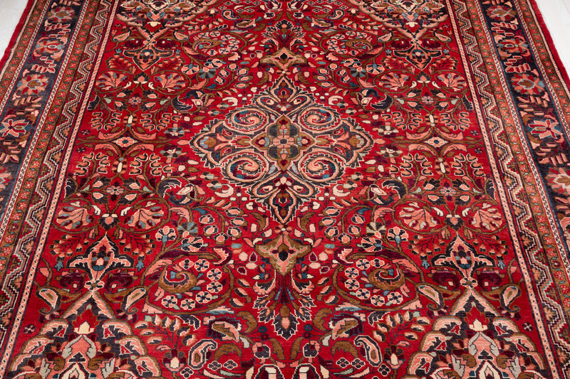 11' 7" x 9' 6" Excellent Hand-Knotted Collectible Vintage Area Rug - Yasi & Fara 