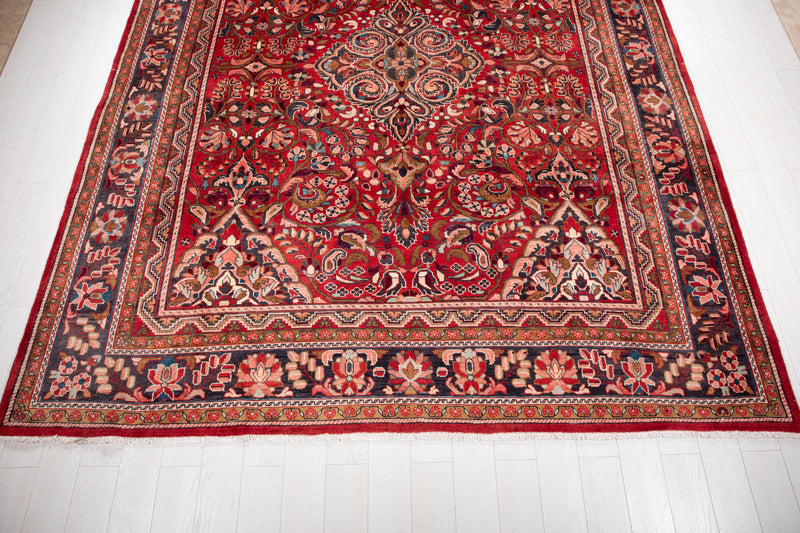 11' 7" x 9' 6" Excellent Hand-Knotted Collectible Vintage Area Rug - Yasi & Fara 