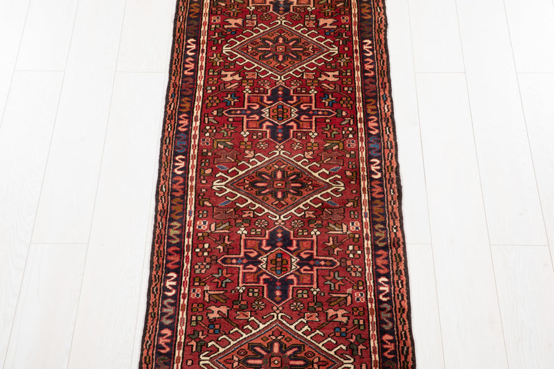 6' 7" x 2' 1" Excellent Hand-Knotted Vintage Small Tribal Runner Rug - Yasi & Fara 