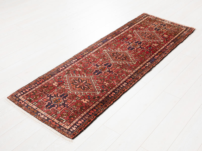 6' 7" x 2' 1" Excellent Hand-Knotted Vintage Small Tribal Runner Rug - Yasi & Fara 