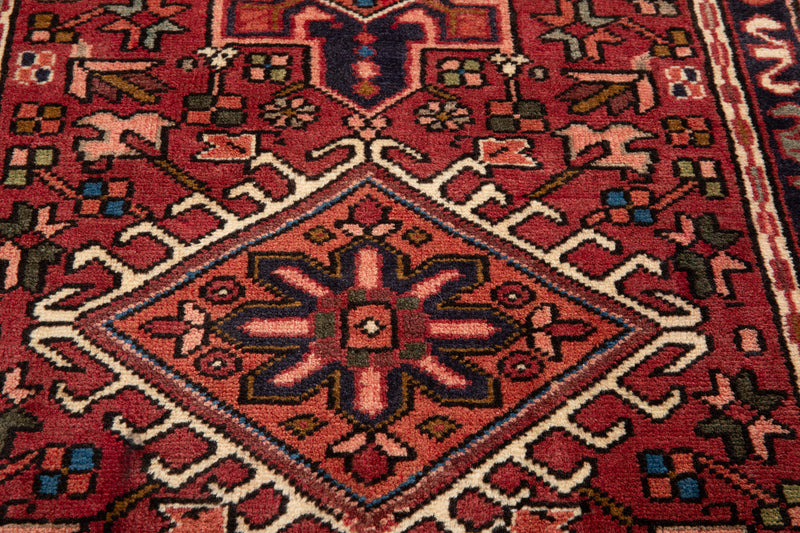 6' 7" x 2' 1" Excellent Hand-Knotted Vintage Small Tribal Runner Rug - Yasi & Fara 