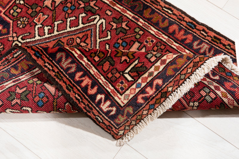 6' 7" x 2' 1" Excellent Hand-Knotted Vintage Small Tribal Runner Rug - Yasi & Fara 