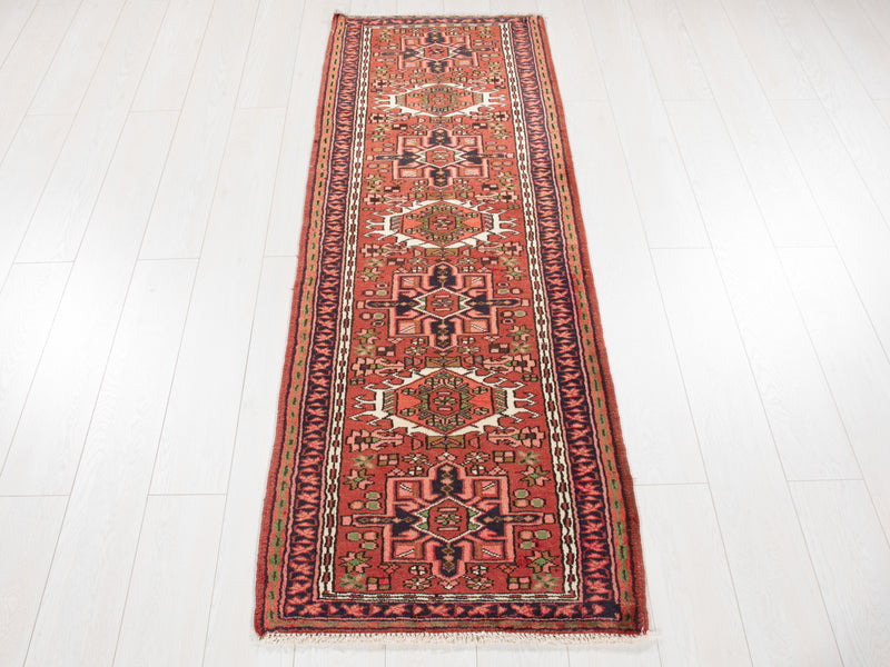 6' 4" x 2' 2" Excellent Hand-Knotted Vintage Small Tribal Runner Rug - Yasi & Fara 