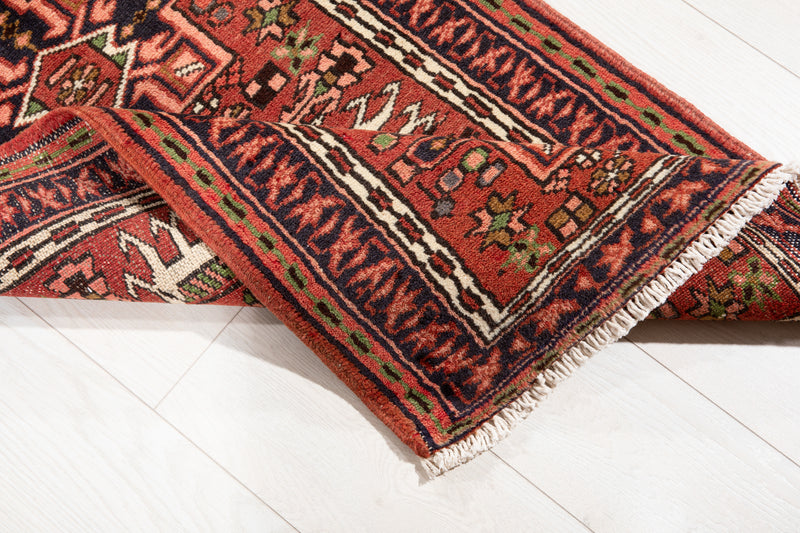 6' 4" x 2' 2" Excellent Hand-Knotted Vintage Small Tribal Runner Rug - Yasi & Fara 