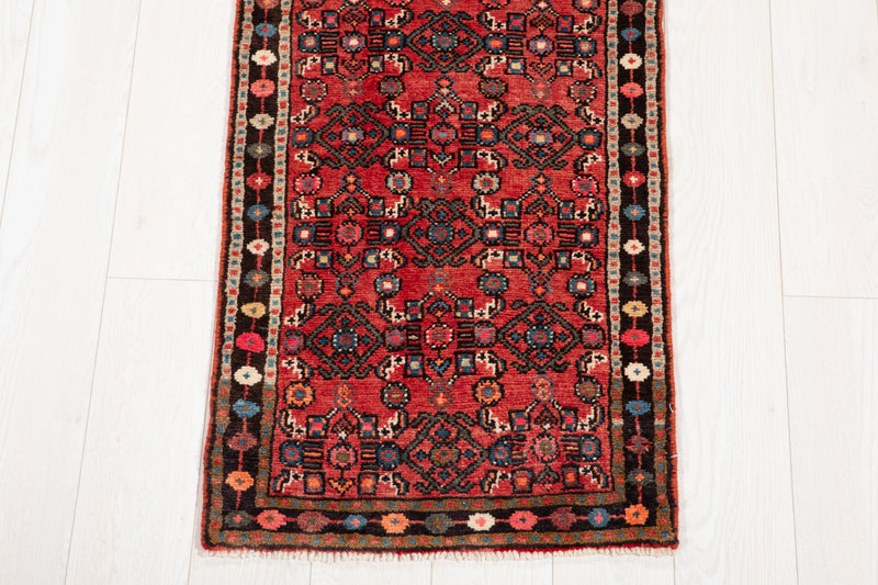 6' 11" x 1' 11" Excellent Hand-Knotted Vintage Small Runner Rug - Yasi & Fara 