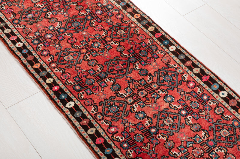 6' 11" x 1' 11" Excellent Hand-Knotted Vintage Small Runner Rug - Yasi & Fara 