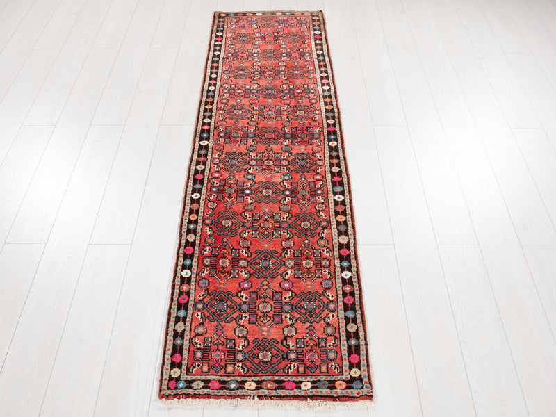 6' 11" x 1' 11" Excellent Hand-Knotted Vintage Small Runner Rug - Yasi & Fara 