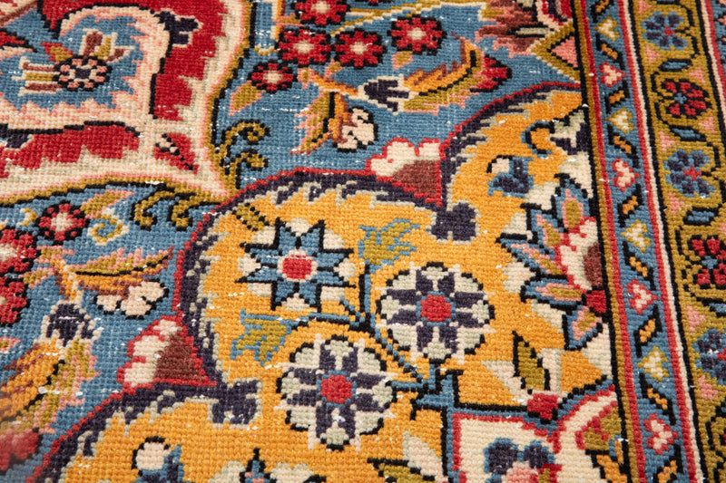 11' 2" x 7' 3" Excellent Hand-Knotted Antique Tribal Area Rug - Yasi & Fara 