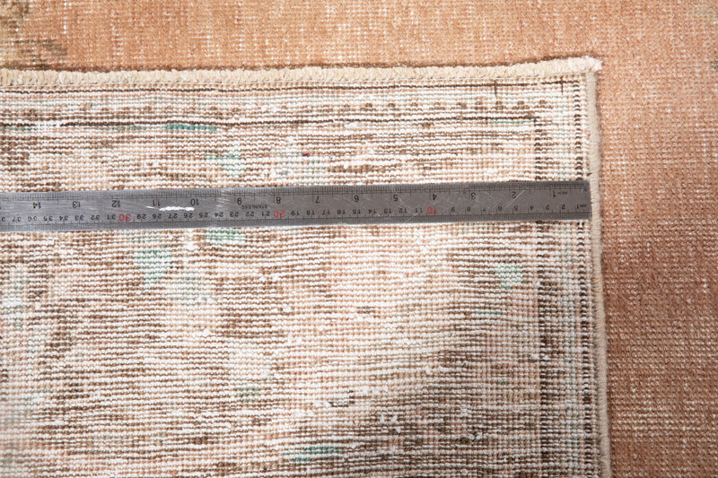 12' 3" x 9' 3" Excellent Hand-Knotted Antique Neutral Faded Large Area Rug - Yasi & Fara 