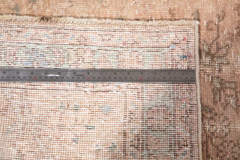 10' 7" x 7' 5" Excellent Hand-Knotted Antique Neutral Faded Area Rug - Yasi & Fara 