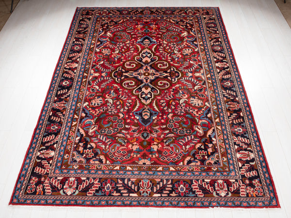 10' 5" x 7' 1" Excellent Hand-Knotted Collectible Tribal Area Rug - Yasi & Fara 