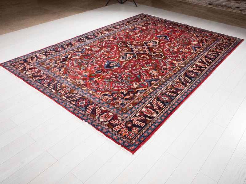10' 5" x 7' 1" Excellent Hand-Knotted Collectible Tribal Area Rug - Yasi & Fara 