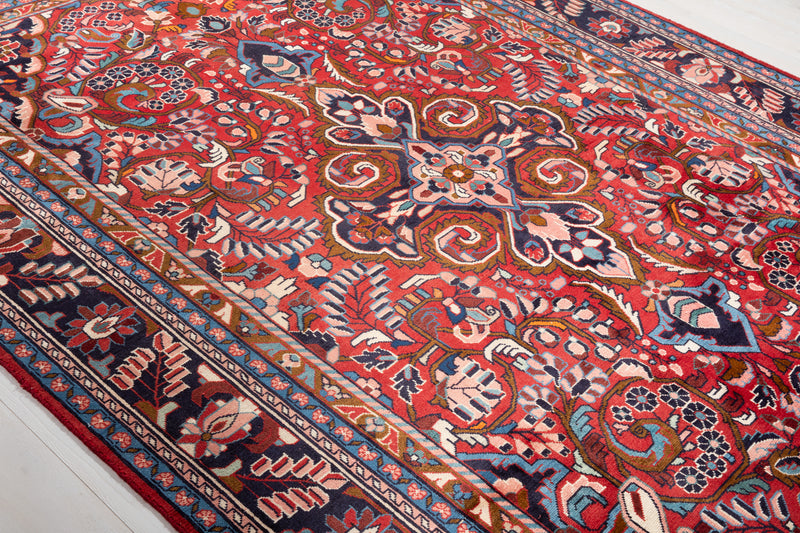 10' 5" x 7' 1" Excellent Hand-Knotted Collectible Tribal Area Rug - Yasi & Fara 