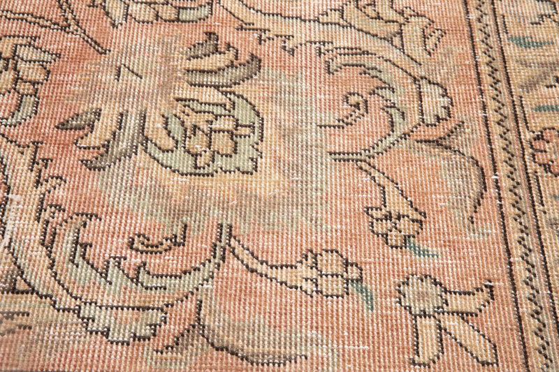 12' 6" x 9' 6" Excellent Hand-Knotted Antique Neutral Faded Large Area Rug - Yasi & Fara 