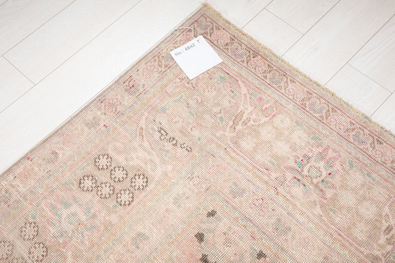 12' 5" x 9' 3" Excellent Hand-Knotted Antique Faded Large Area Rug - Yasi & Fara 